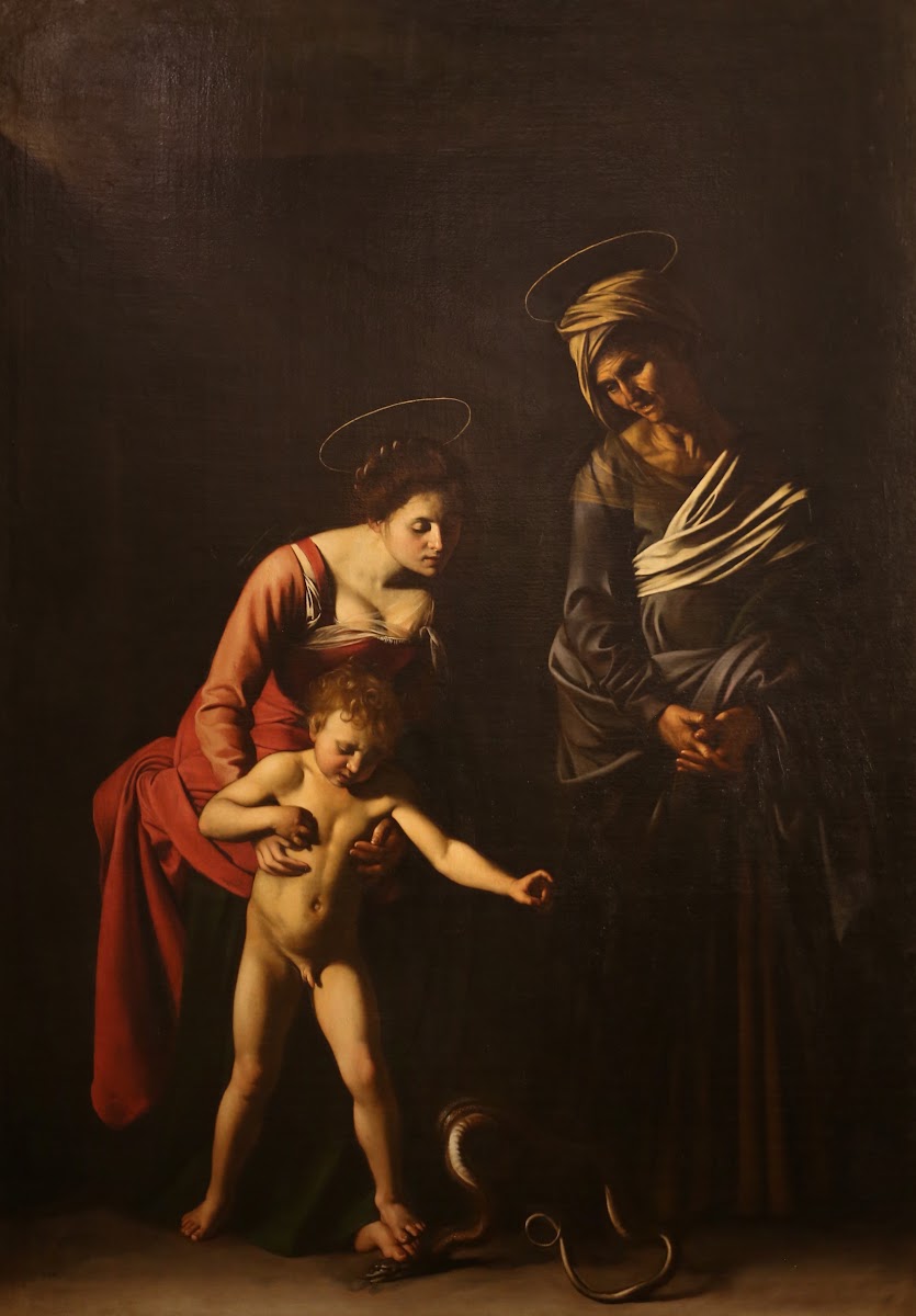 Madonna and Child with Saint Anne 1605 06