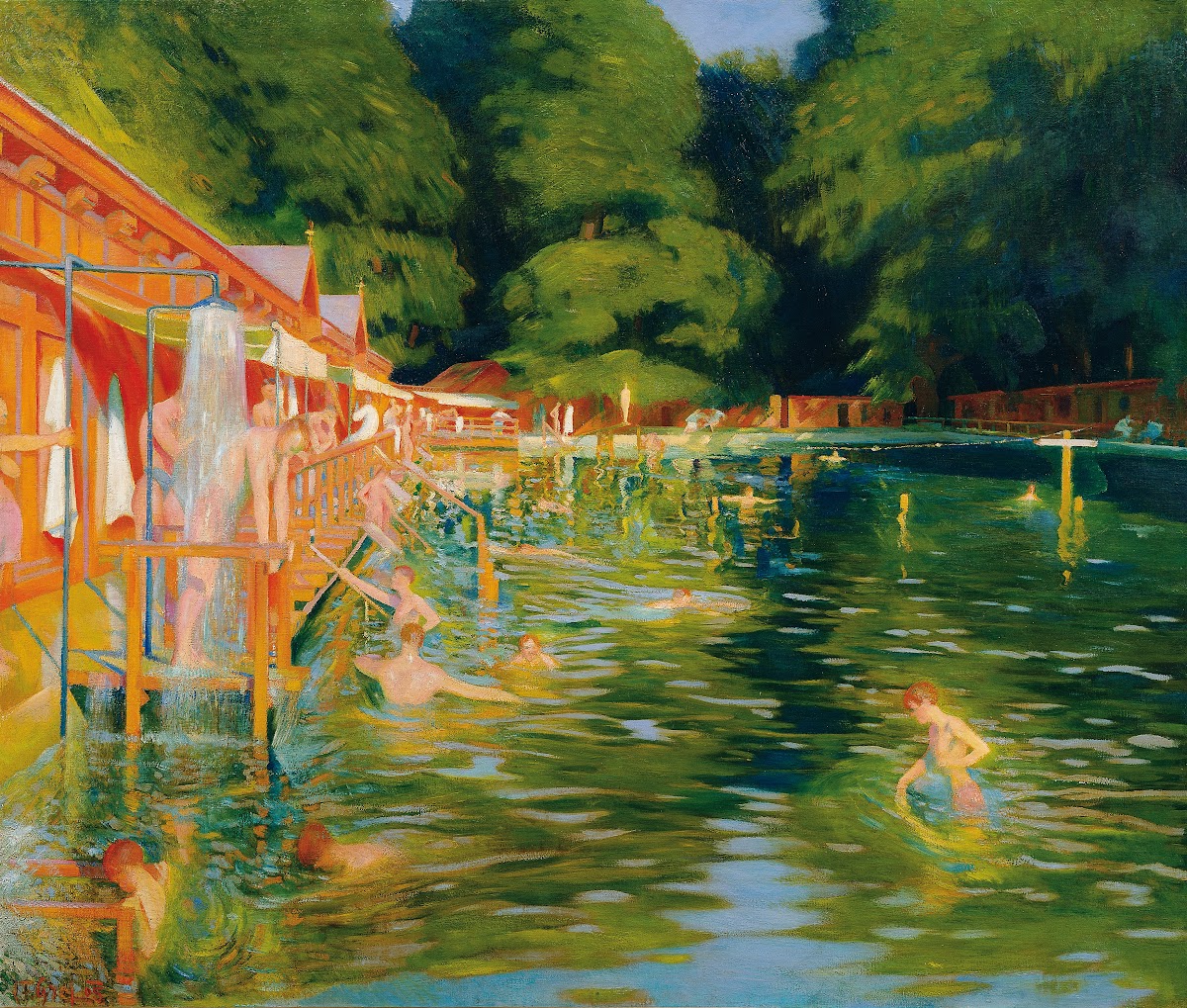 Schwimmbad 1905