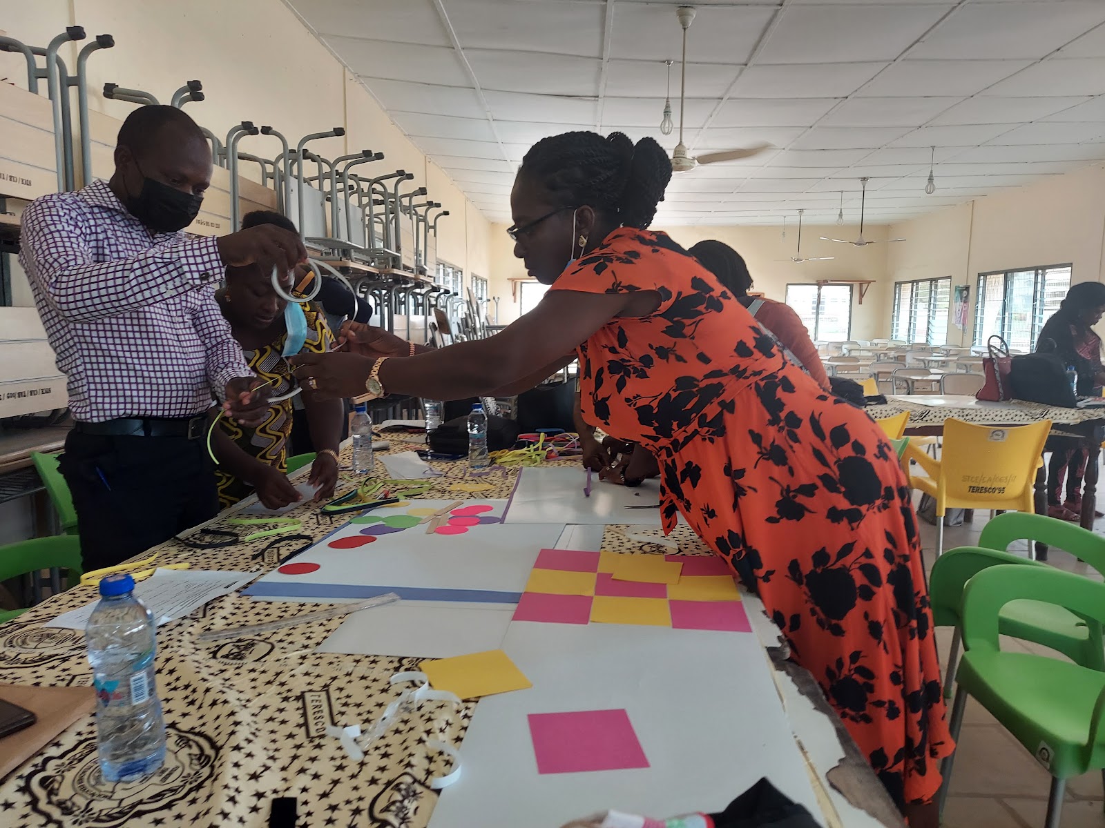 Volta Region group learning activity