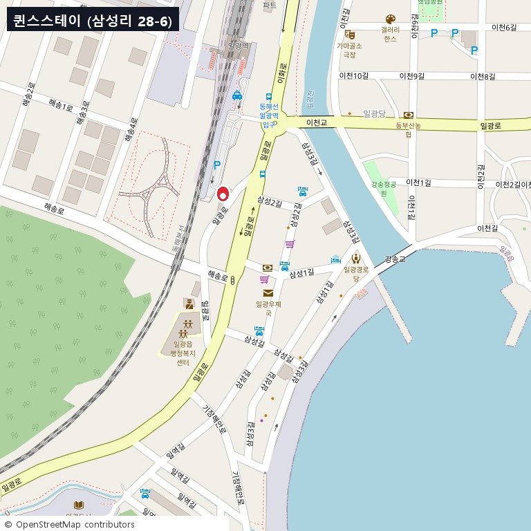 퀸스스테이 상세 위치도