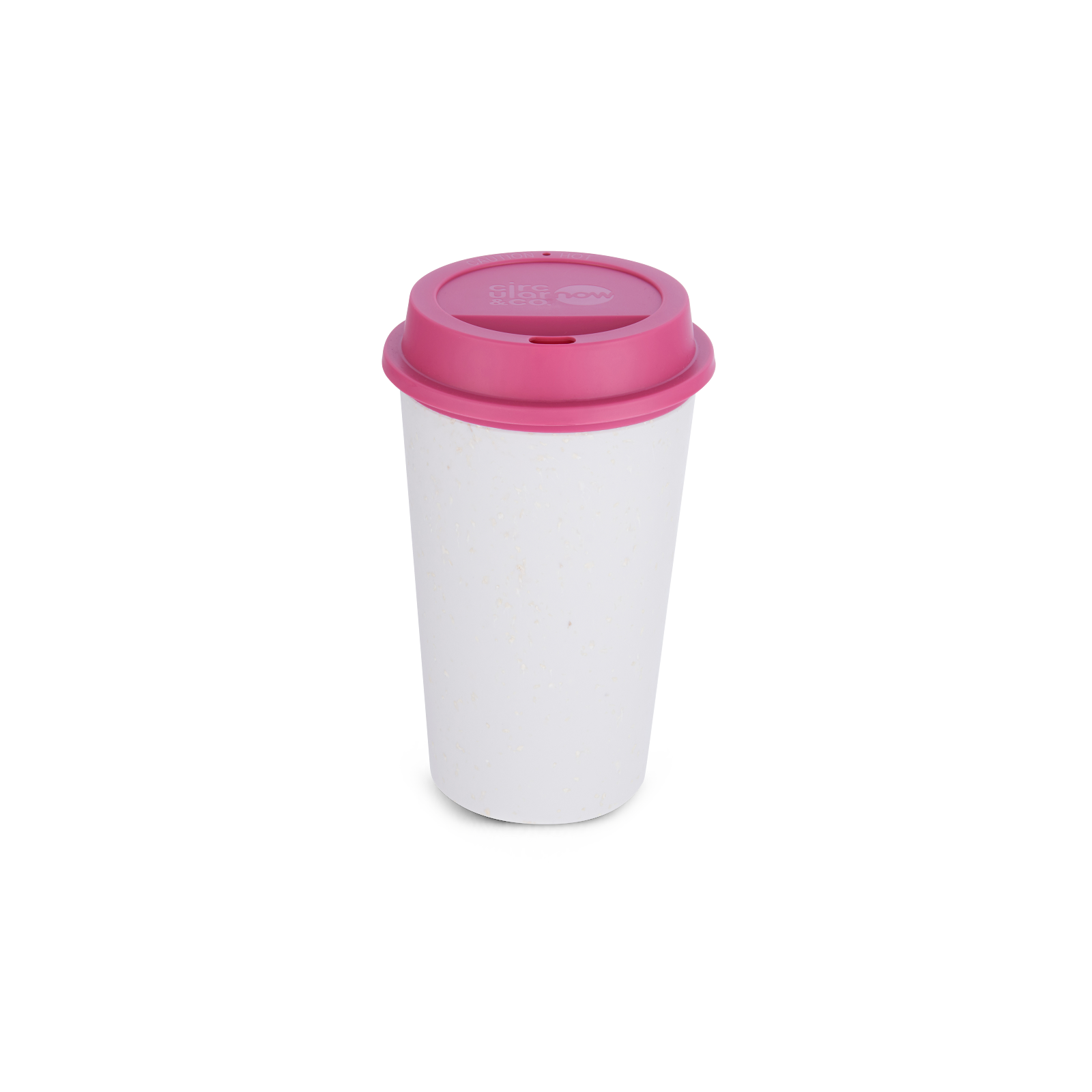 UK & EU Now Cup 12oz Chalk & Lotus Pink