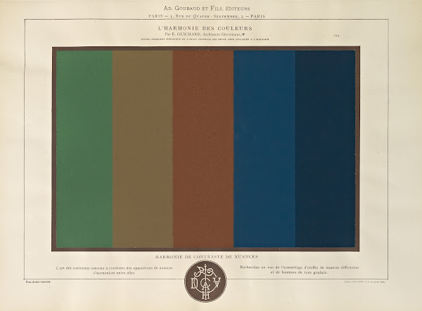 Lharmonie des couleurs  Pl070 1880