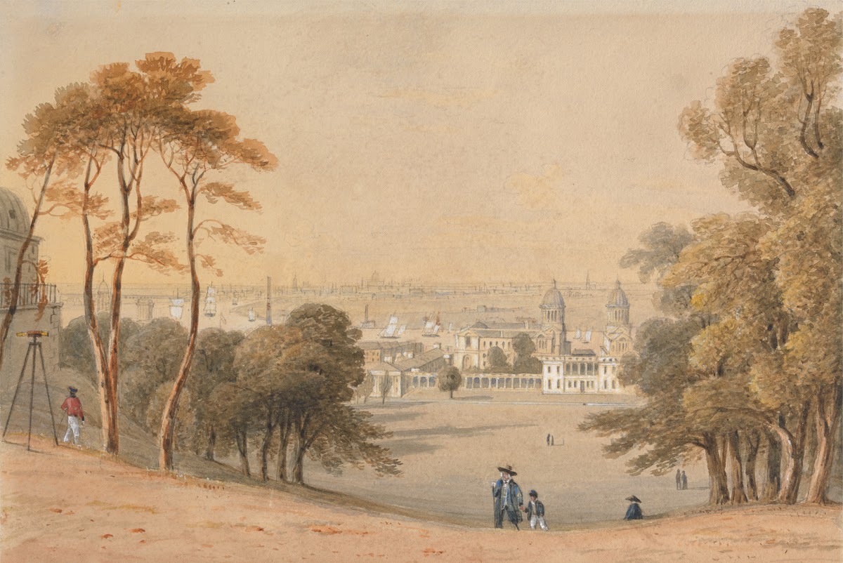 Greenwich London in the Distance