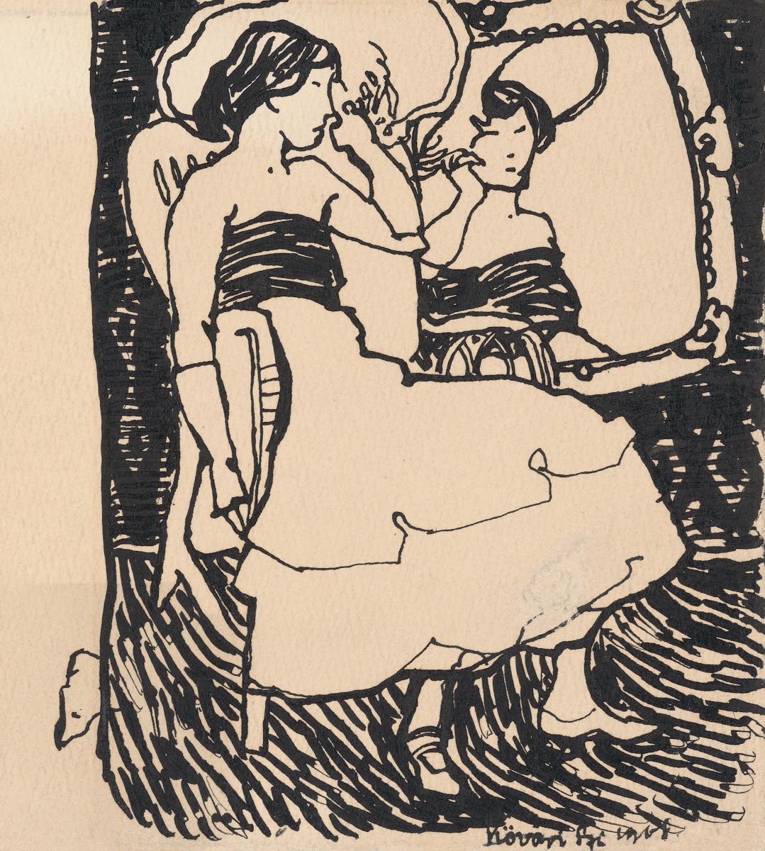 Pred zrkadlom III 1908