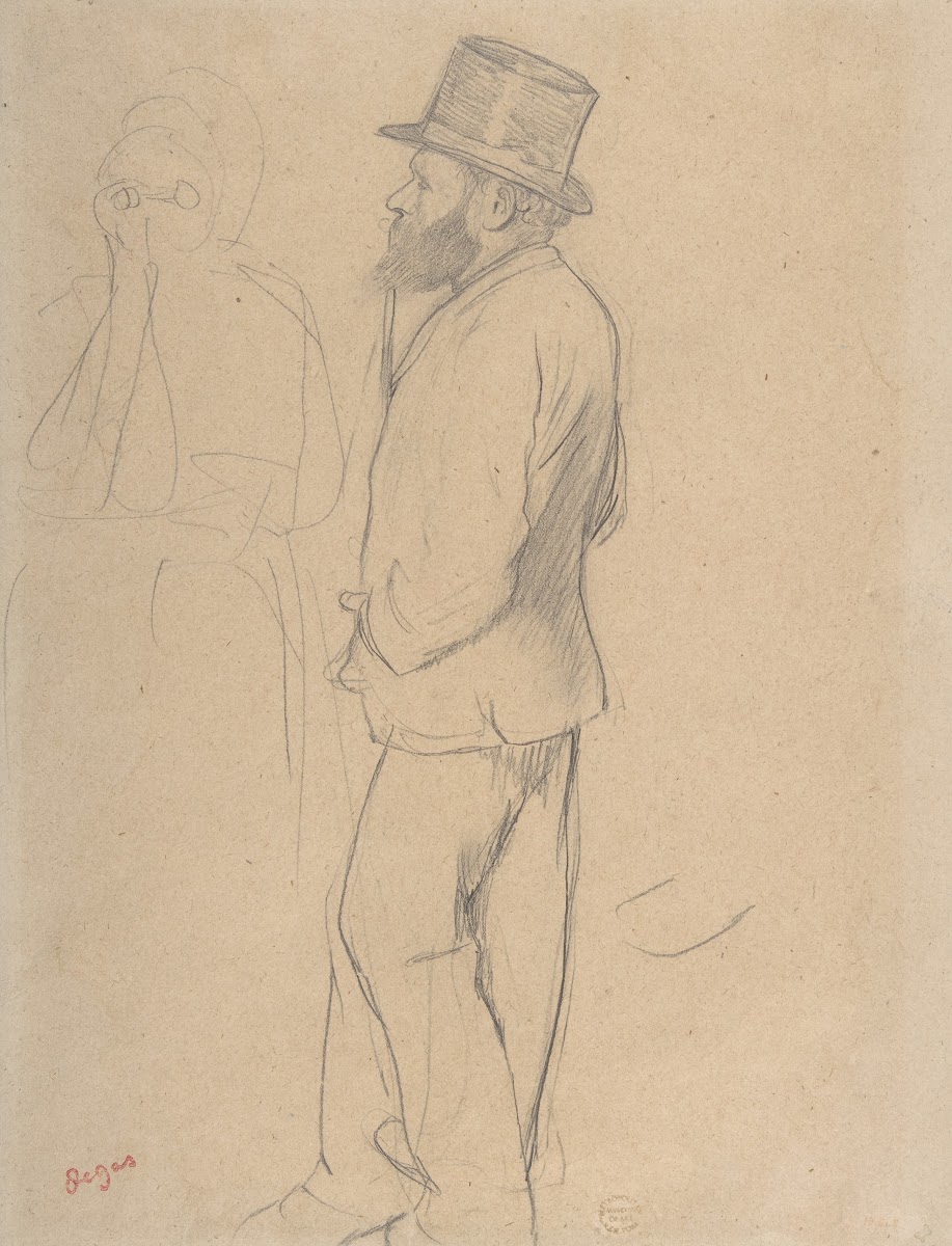 Edouard Manet at the Races ca 1865
