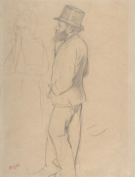 Edouard Manet at the Races ca 1865