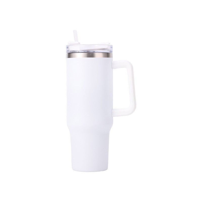 Isolierbecher aus Edelstahl mit Griff, 1200 ml