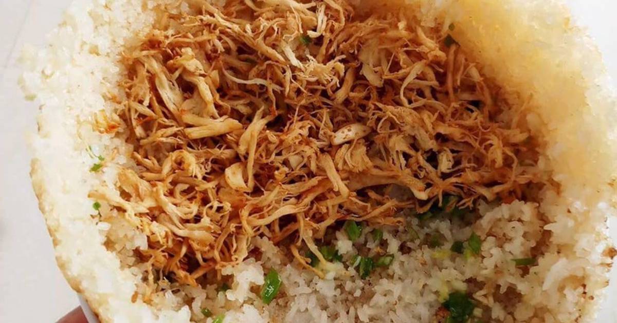 Cơm cháy chà bông gà