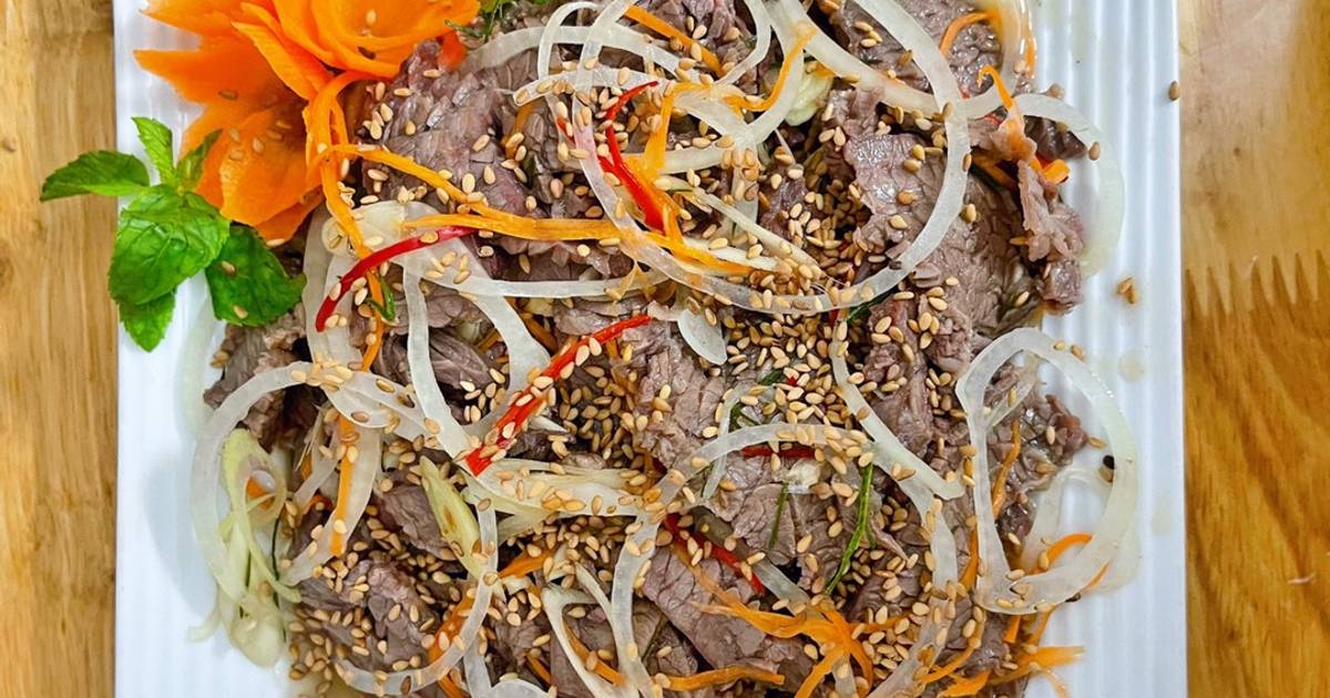 Bò tái chanh