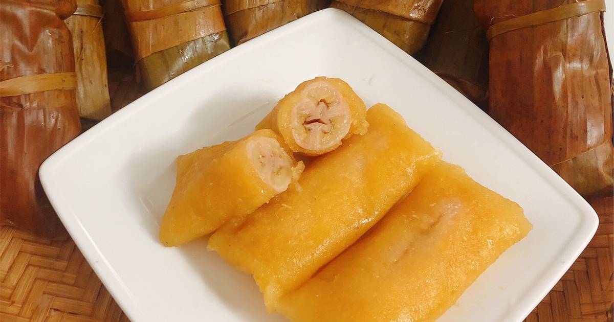 Bánh khoai mì chuối