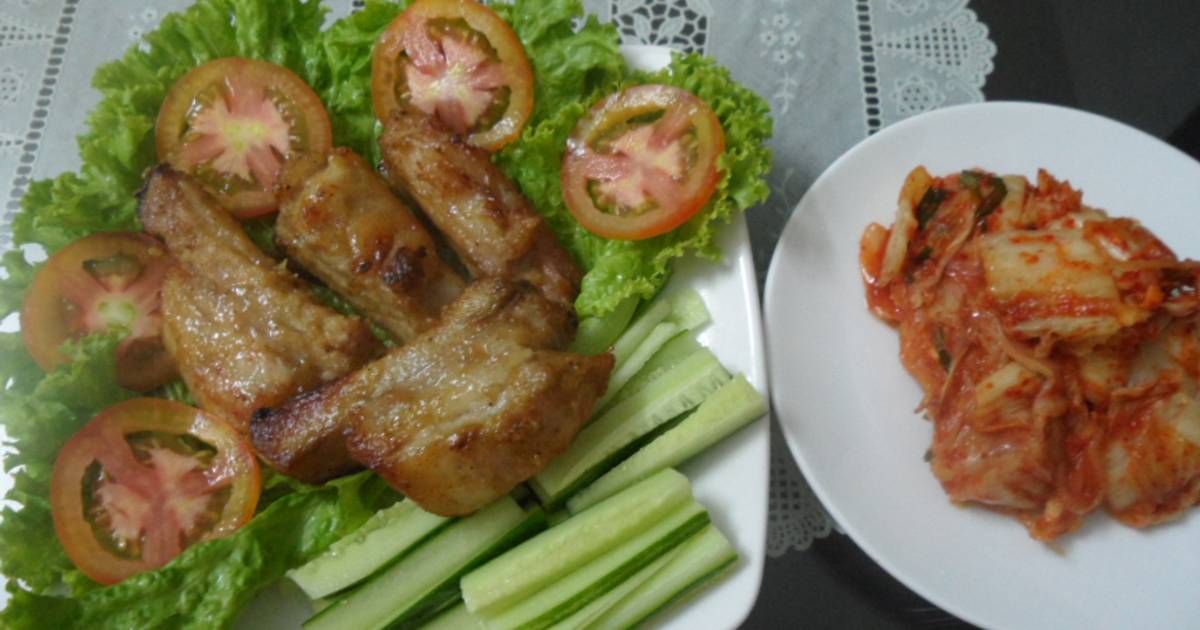 Sườn nướng kiểu Hàn