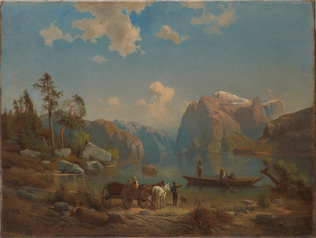 Mountain Landscape with a Lake 1860