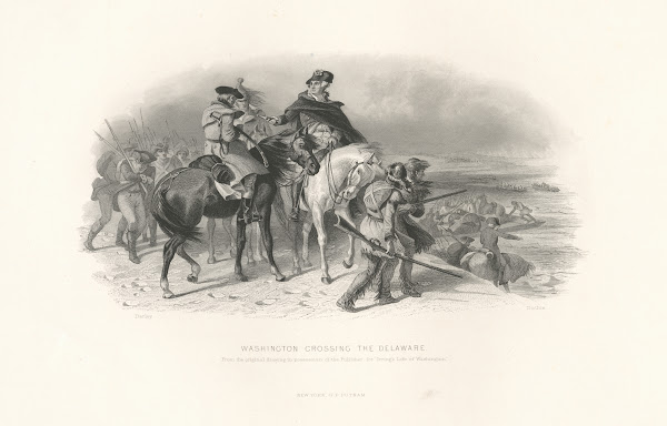 Washington crossing the Delaware 1853 1890