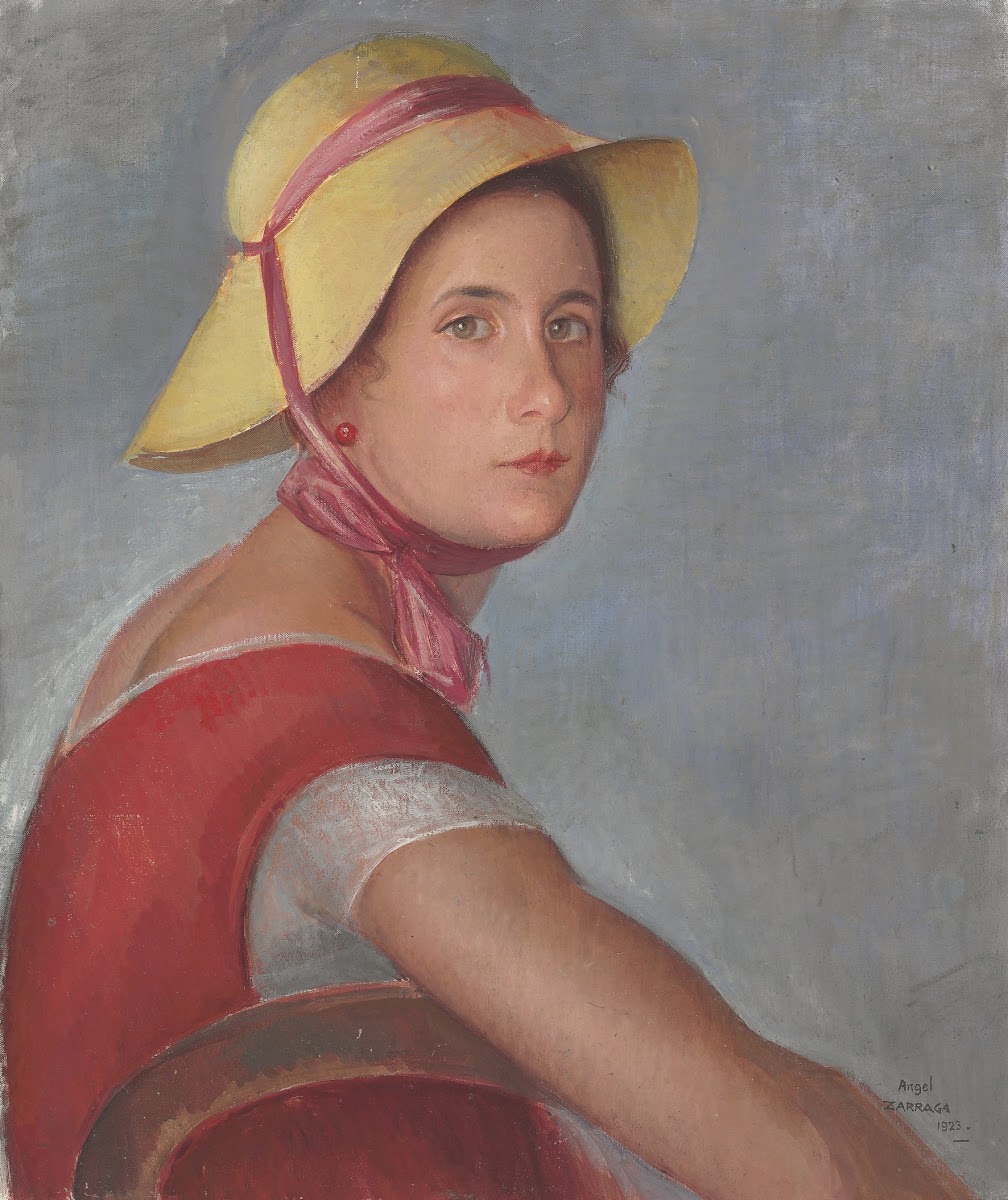 Femme au Chapeau Portrait of Jeannette Ivanoff 1923