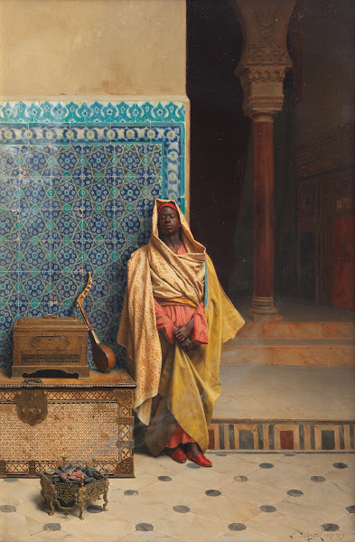 At the Mosque 1895