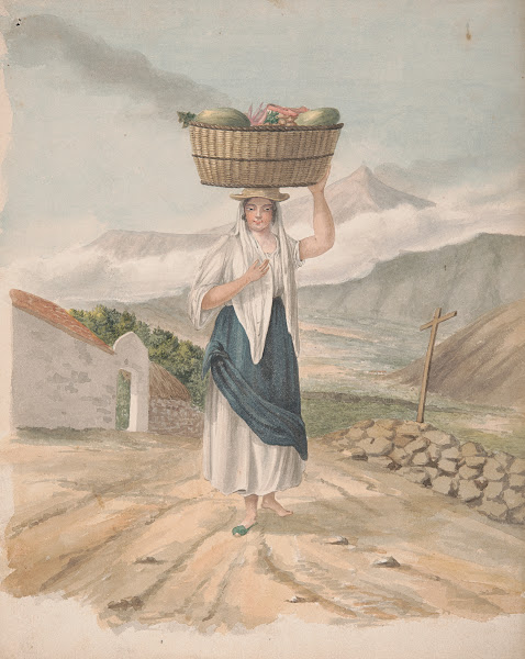 Female Huckster Of Port Orotava 1828