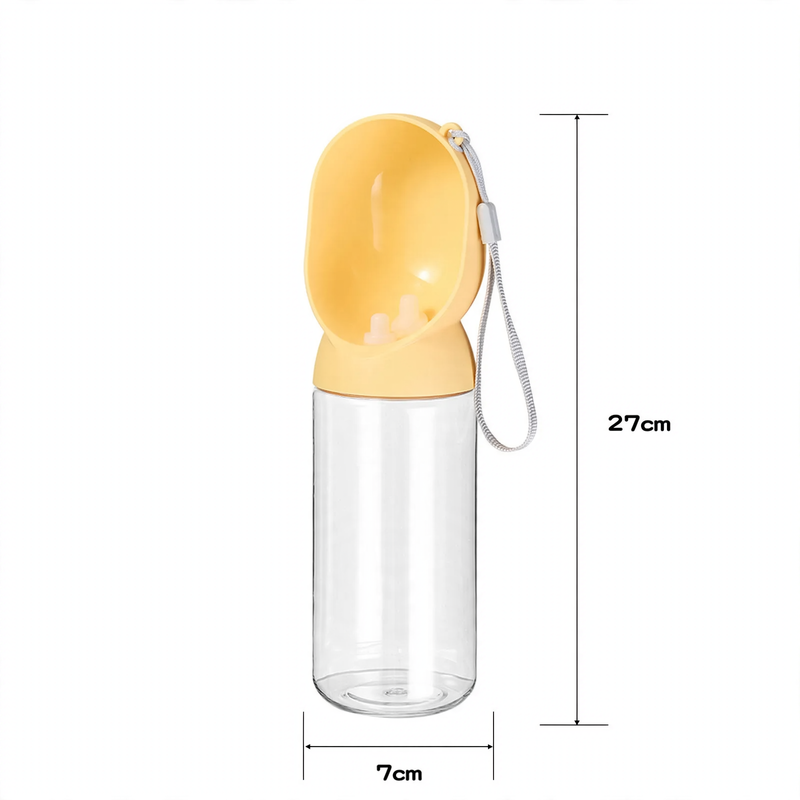 Wasser- und Futternapf für Haustiere, 2-in-1