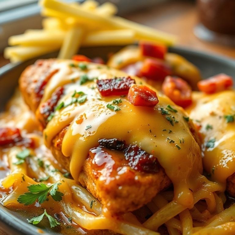 Easy BBQ Bacon Cheddar Chicken for Weeknight Dinner: Quick & Flavorful