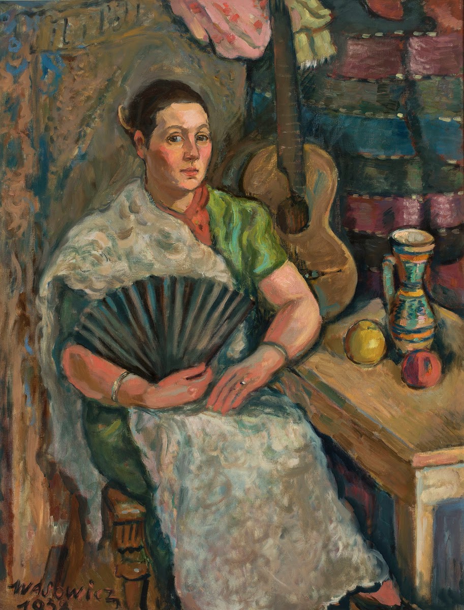 Kobieta z wachlarzem 1938