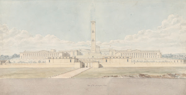 Perspective View of a Fanciful Acropolis Complex