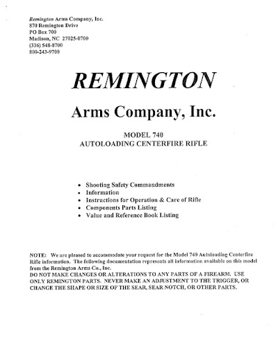remington 740