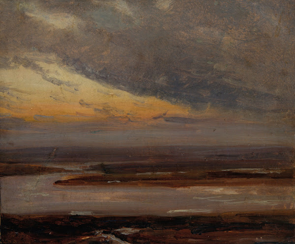 Study on the Elbe circa 1833