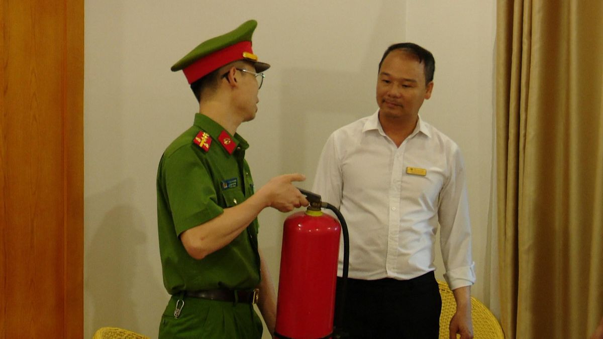 Đảm bảo an toàn PCCC tại các cơ sở lưu trú mùa du lịch - Đài Phát thanh và truyền hình Hà Nội