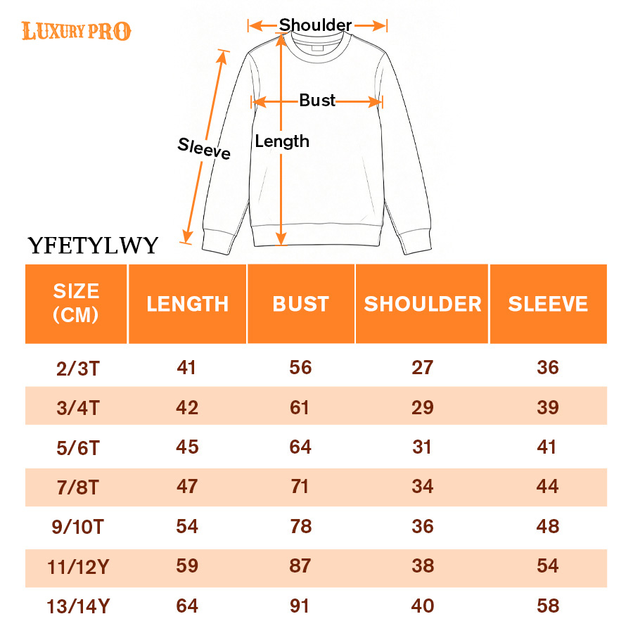 AOP YF Kids Crew Neck Sweatshirt