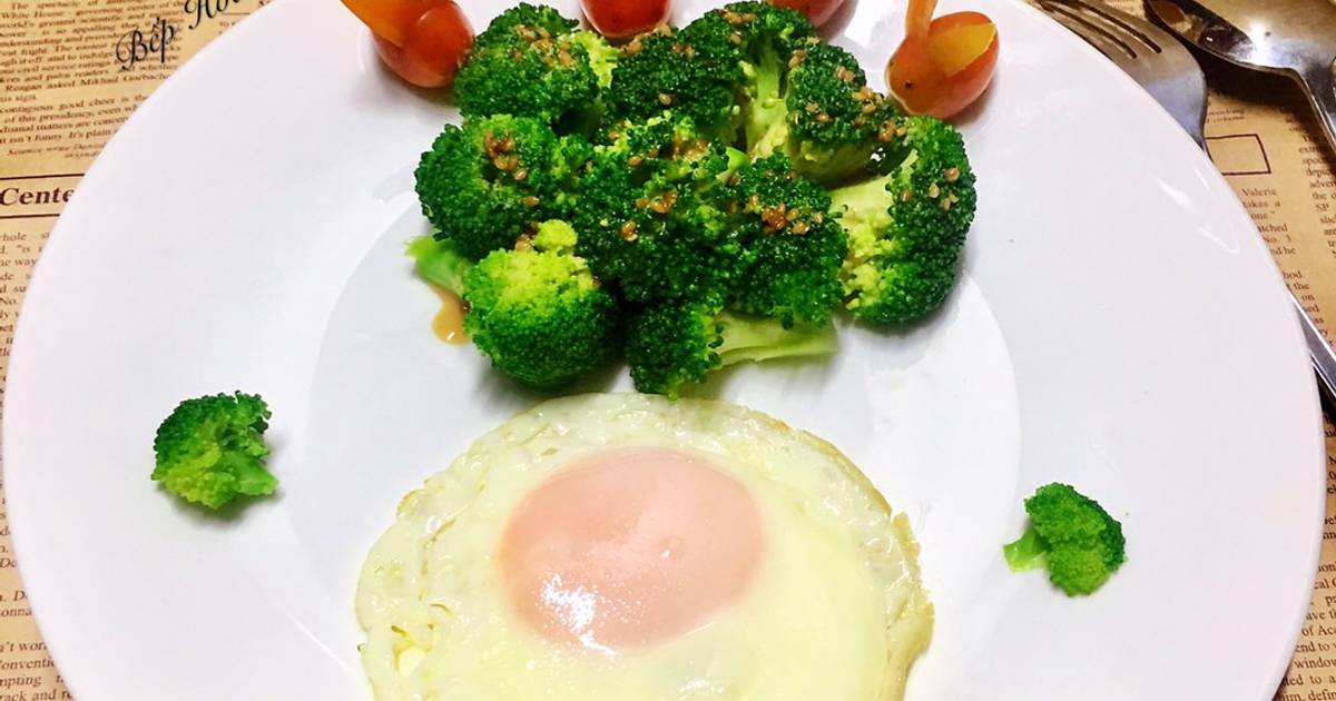 Bông Cải Xanh+Sốt Mè Đen