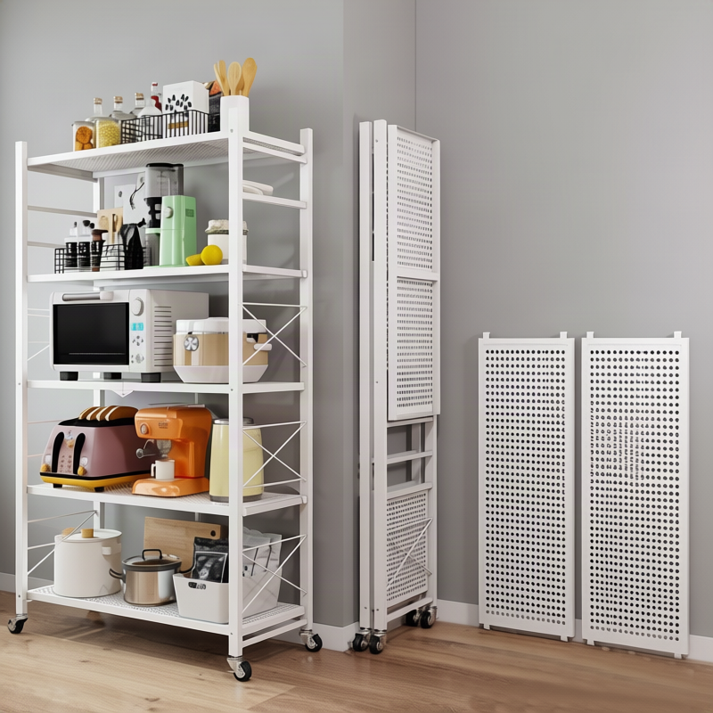 Klappbares Metallregal aus Kohlenstoffstahl