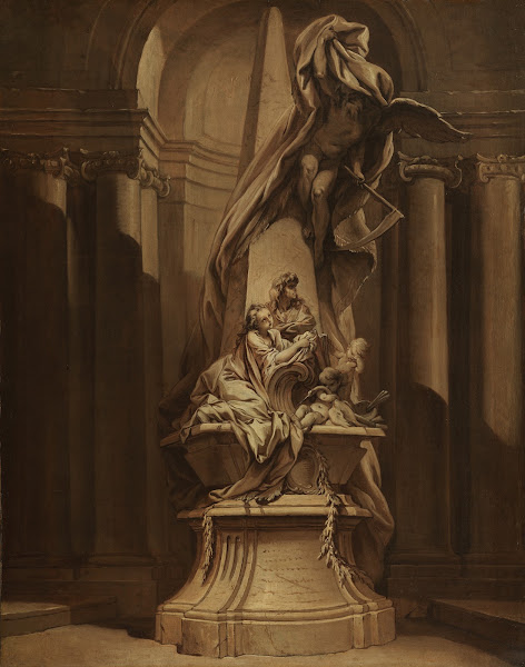 Monument to Mignard circa 1743