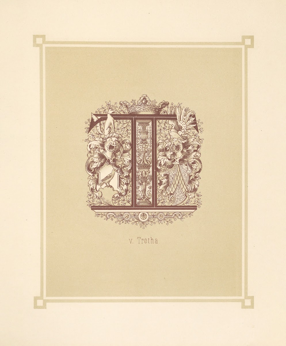 Heraldisches Alphabet Pl20 1884