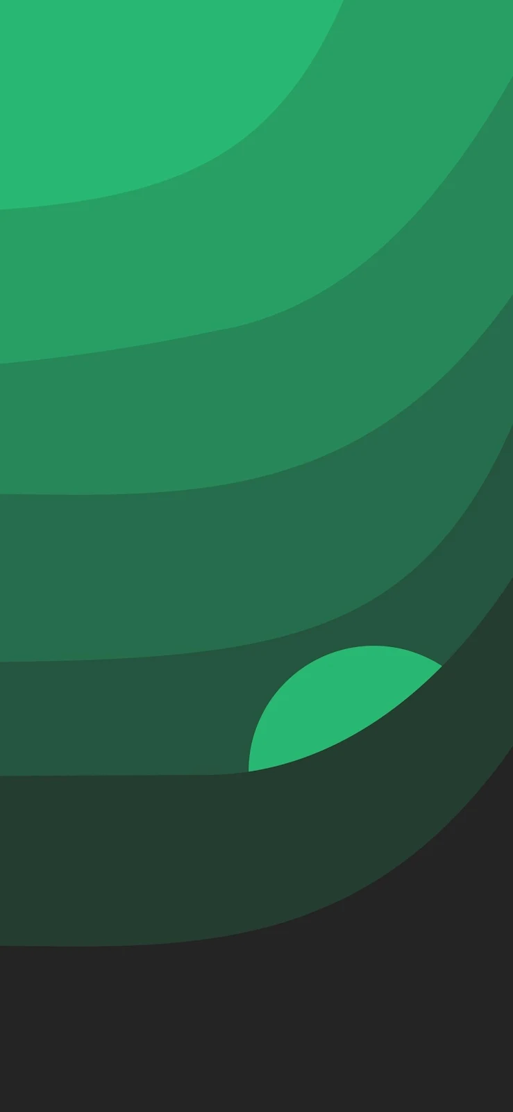 Green Gradients, Abstract Design, Modern Graphic, Curved Shapes Full HD iPhone Wallpaper Background (1242x2688)