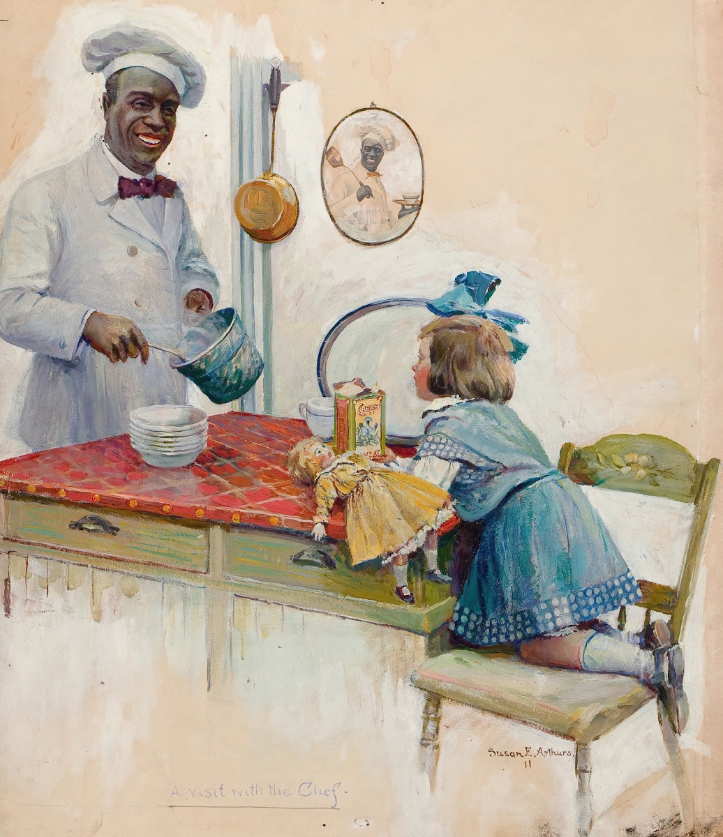 A Visit With Chef Cream of Wheat Advertisement 1911