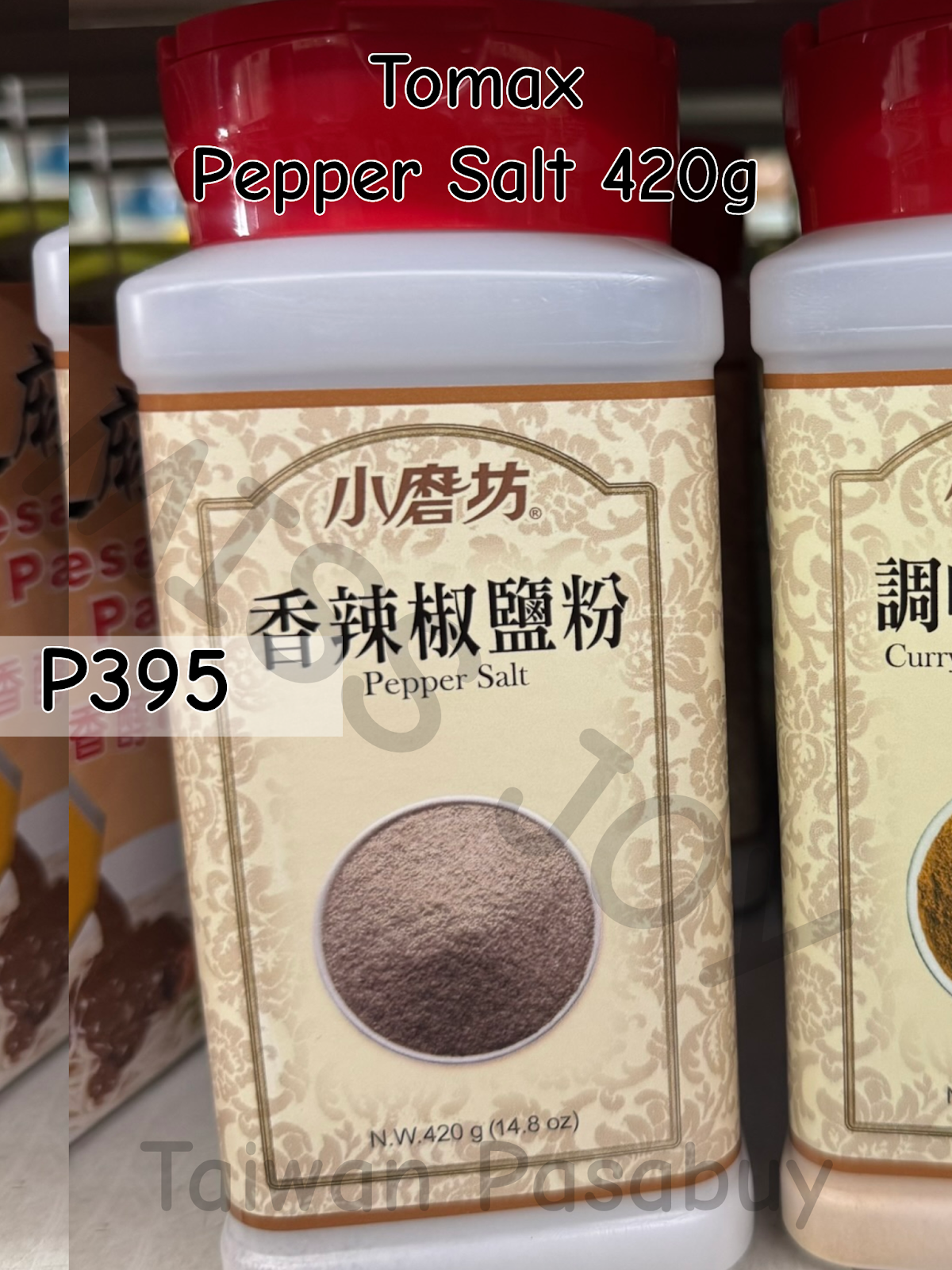 Tomax Pepper Salt 420g