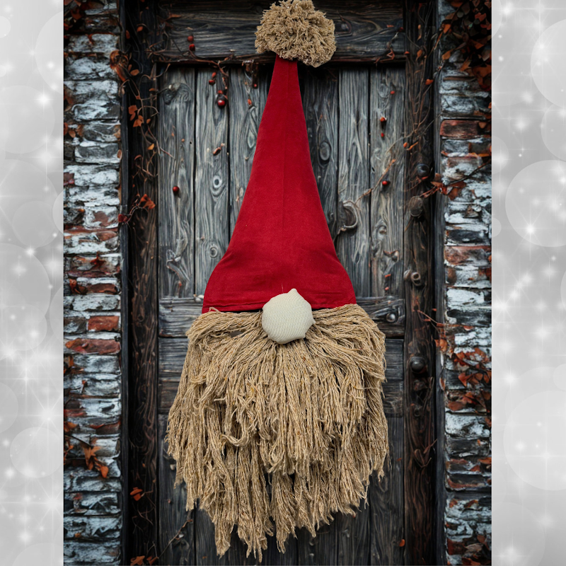 Holiday Door Gnome by Katherine McCrory