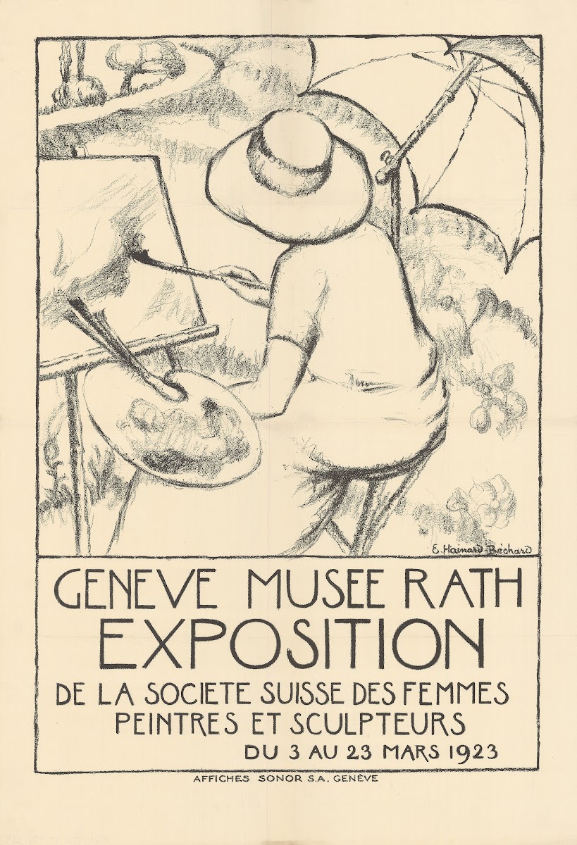 GenèVe  MuséE Rath  Exposition De La SociéTé Suisse Des Femmes Peintres Et Sculp