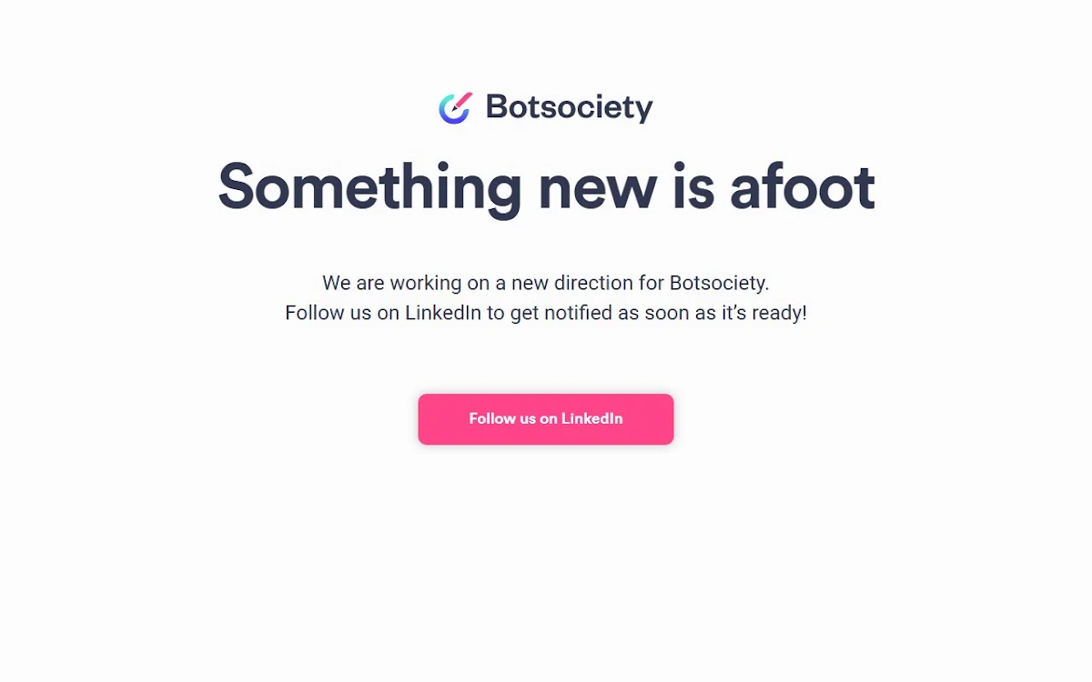 Captura de Botsociety 2