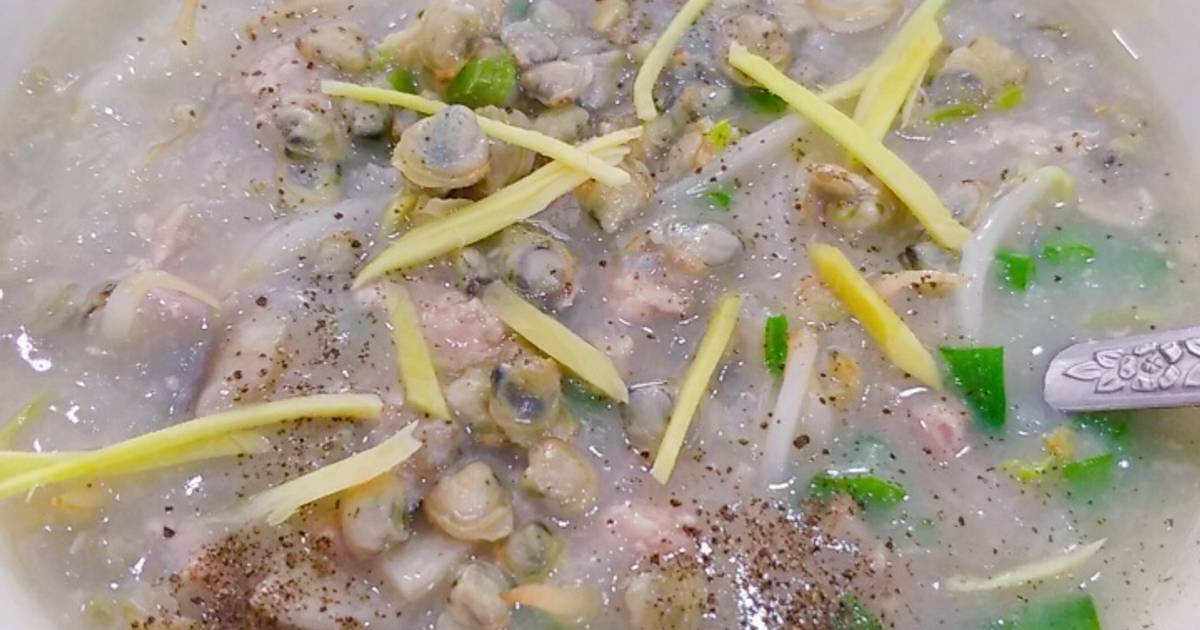 Cháo hến thịt bò bằm