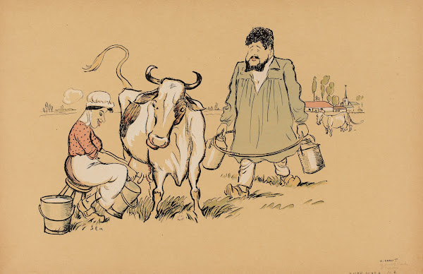 Monsieur et Madame Henri de Rotschild en paysans 1919