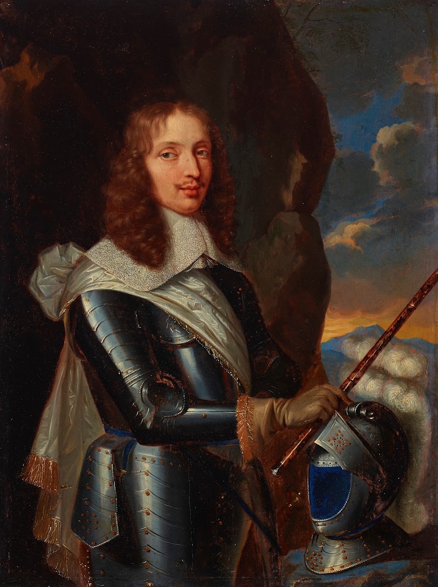 Portrait of a gentleman said to be Jacques II Marquis de Castelnau 1620 1658 17t
