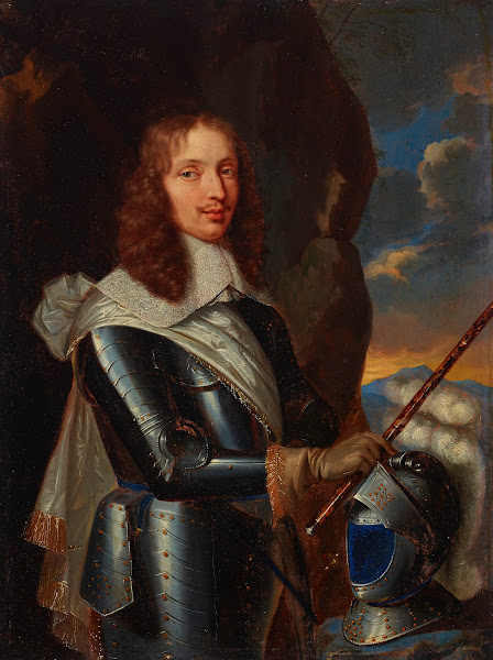 Portrait of a gentleman said to be Jacques II Marquis de Castelnau 1620 1658 17t