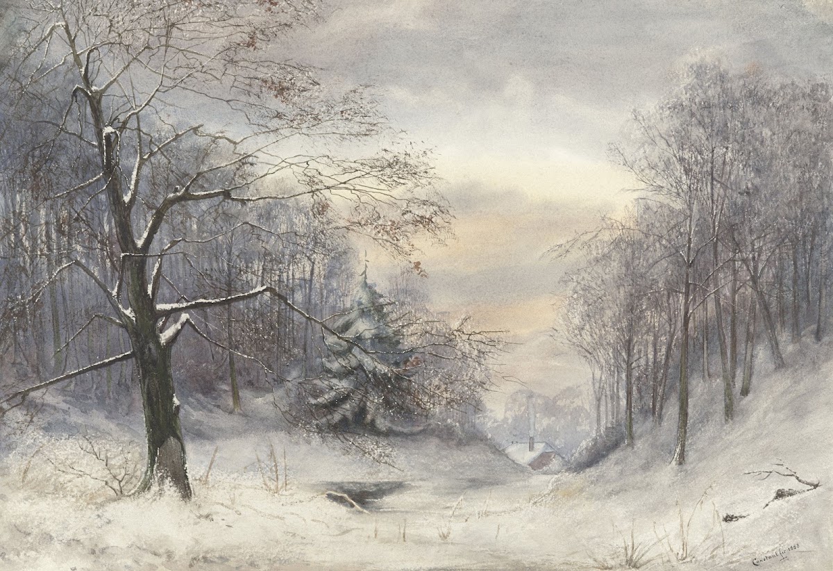Winterlandschap 1888