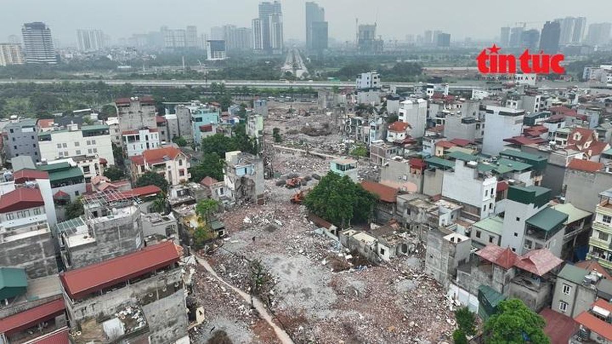 Tăng tốc giải phóng mặt bằng xây hầm chui Tây Thăng Long - Vành đai 3 - Báo Tin Tức TTXVN