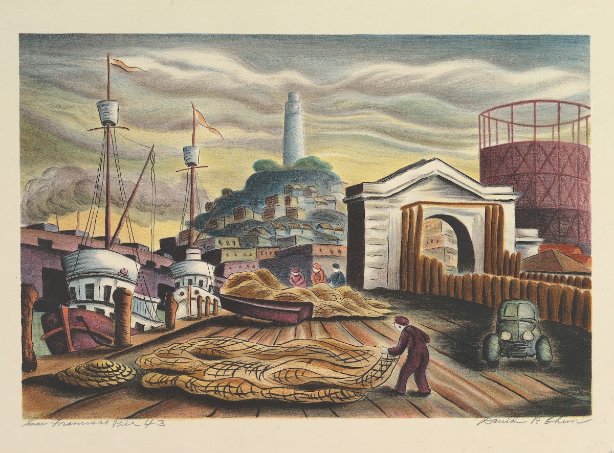 San Francisco Pier 1943