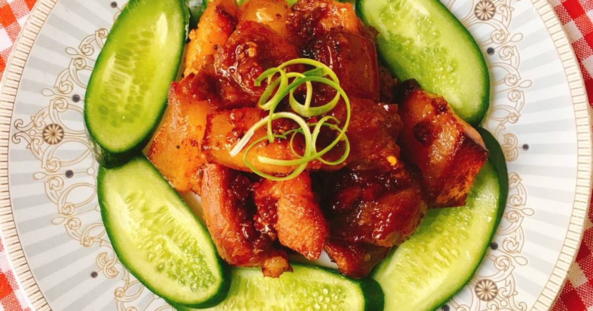 Thịt Heo Một Nắng Sốt Mắm Tỏi Ớt