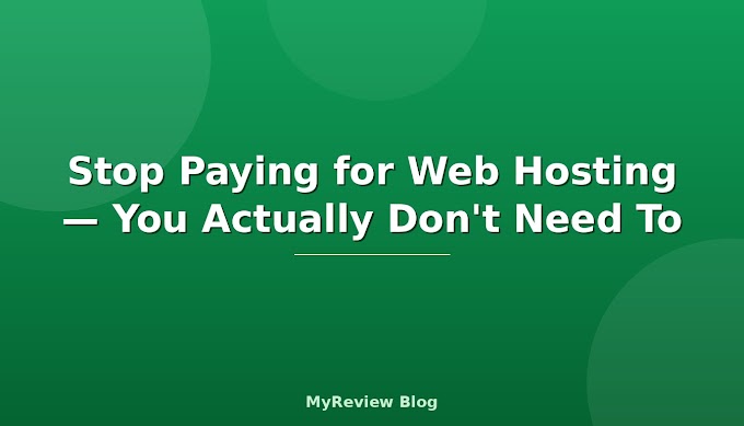 Stop Paying for Web Hosting — You Actually Don't Need To