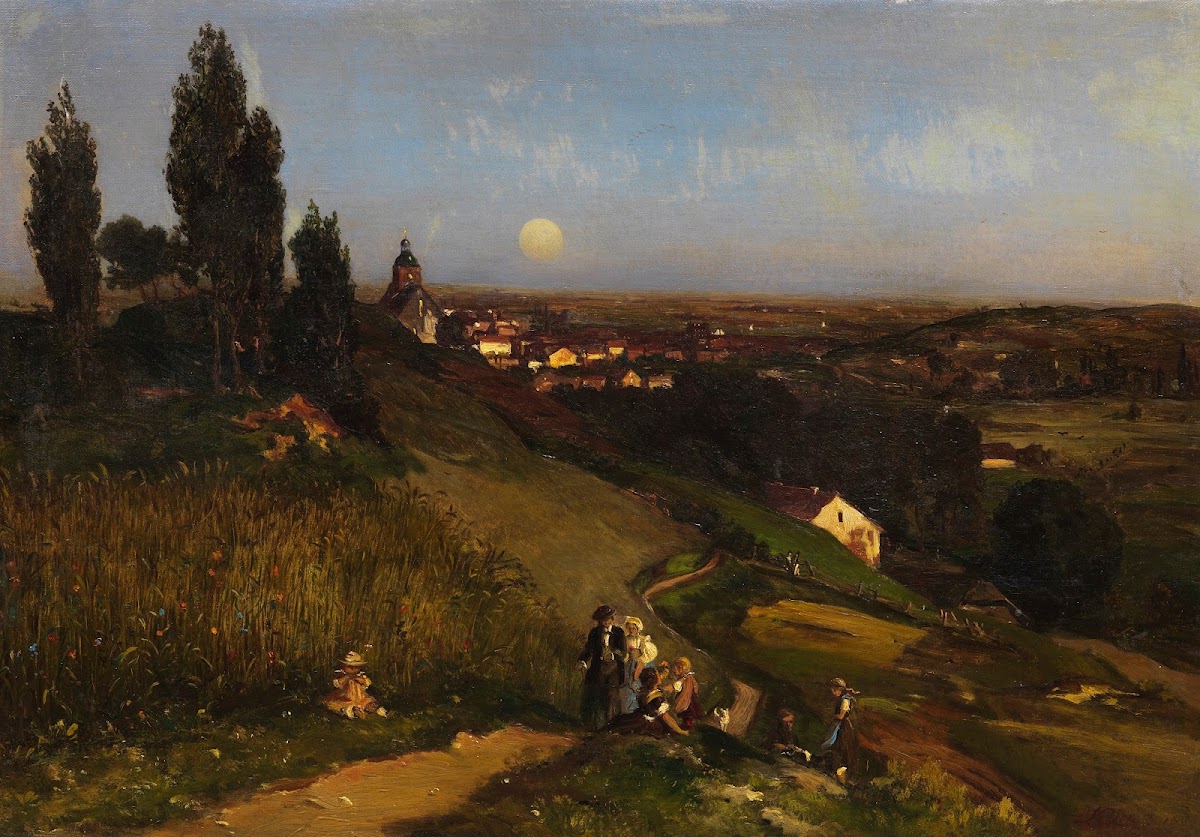 Abendlandschaft 1868
