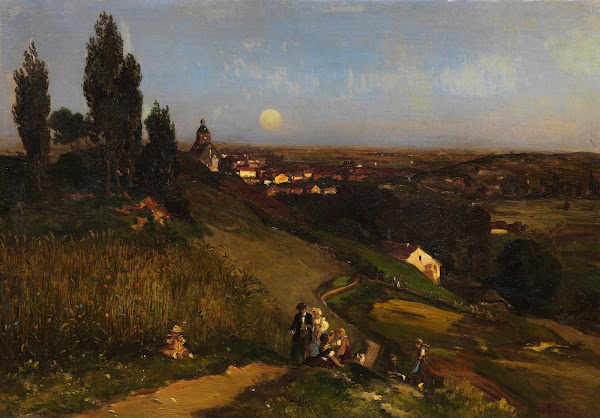 Abendlandschaft 1868