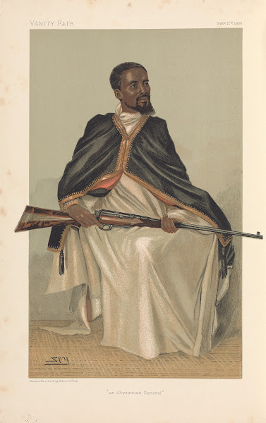 Royalty An Abysinnian General HH Ras Makunan February 12 1903 1903